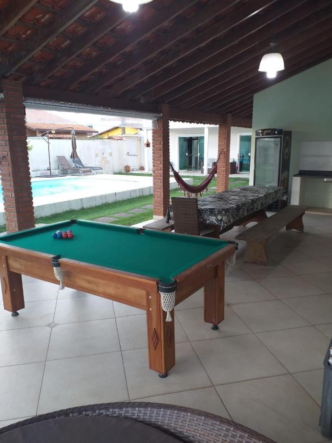 Itanhaem Maravilhosa, Bilhar, Sky, Wifi, Piscina E Churrasqueira Grande, Gramado, Casa Linda De Alto Padrao A 600M Praia Βίλα Εξωτερικό φωτογραφία